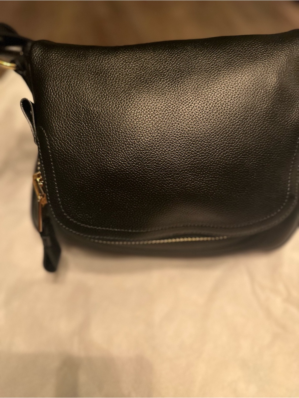 Tom Ford Black Medium Jennifer Bag - Picture 15 of 16